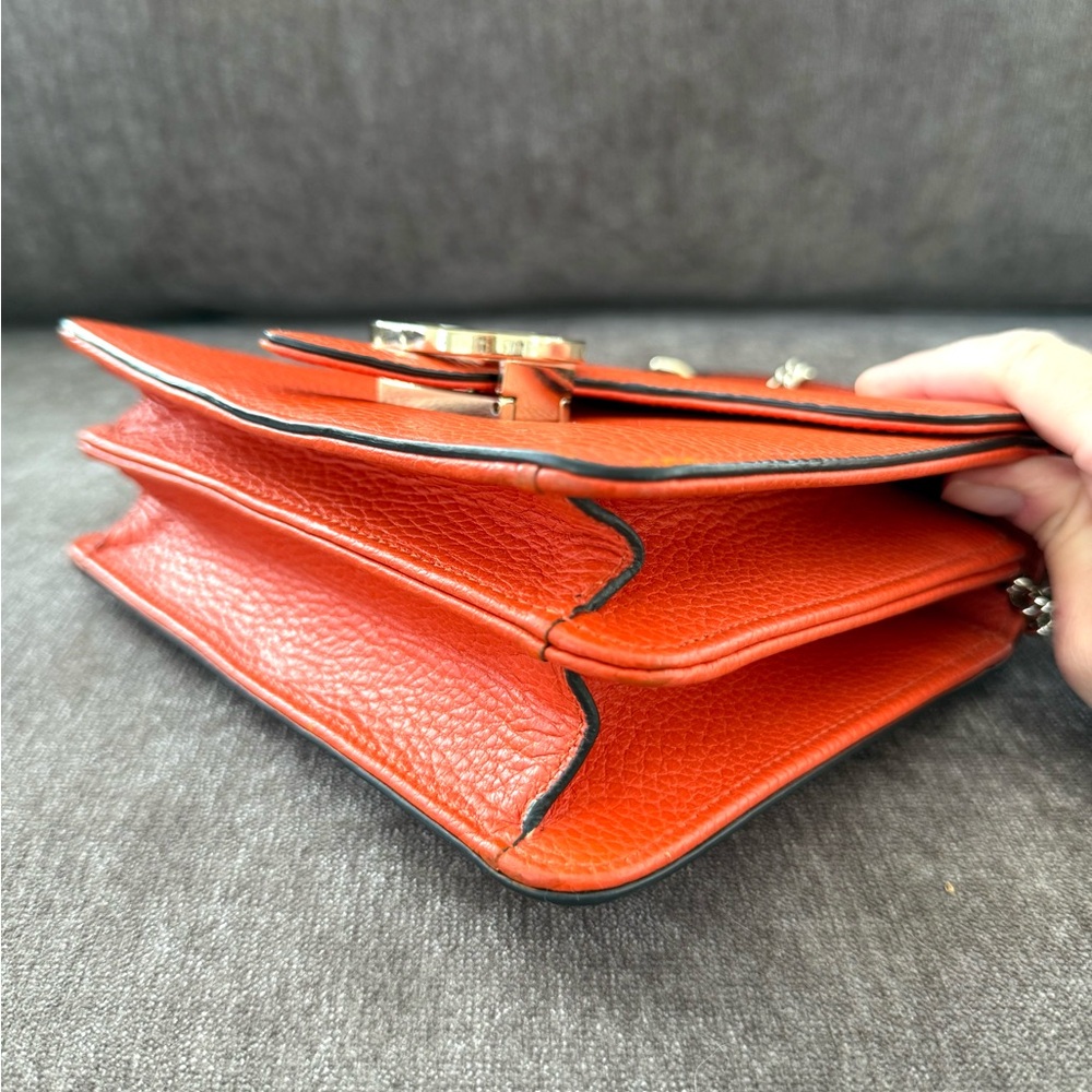 Authentic Gucci Interlocking GG Small Calfskin le… - image 12